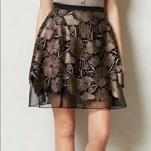 New! ANTHROPOLOGY Eva Franco Skirt